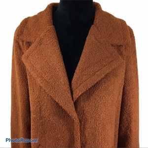 Sanctuary Brown Textured Coat